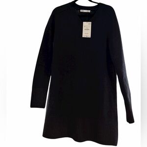 Zara Midnight Blue Knit Dress